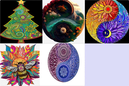 Animal Puzzle Puzzlesup A3 Size With The Box - Detailed wooden puzzle for creative minds