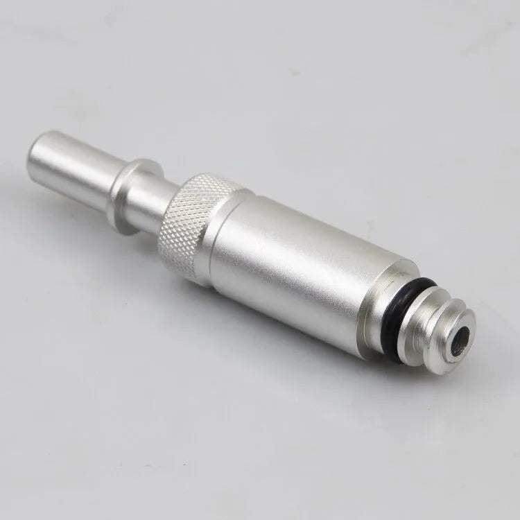 Silver metal transmission refuelling joint for manual gearbox fluid maintenance weighing 500g