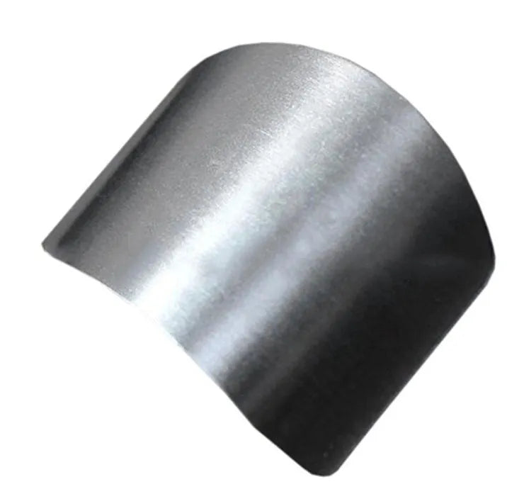 Stainless steel finger guard for vegetable cutting hand protection
