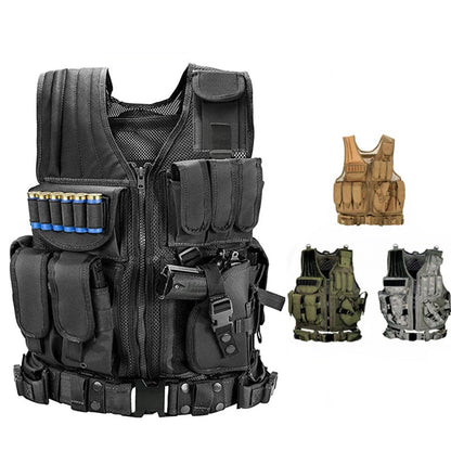 Tactical Vest with Molle System for outdoor activities