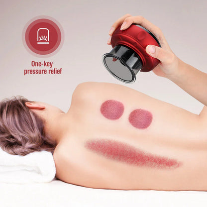 Dynamic Massage Therapy Massager with Powerful Suction, Heating, and Customizable Settings