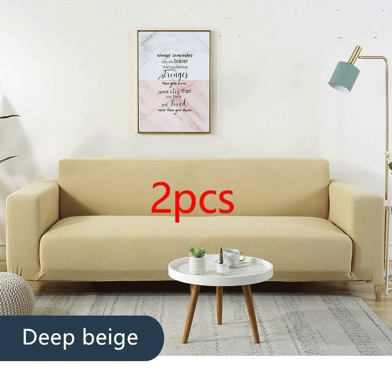 Waterproof polar fleece sofa slipcover in various colours and sizes