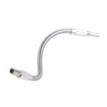 Silver metal flexible shaft extension for cordless drills with 6.35mm shank, shown in various lengths.