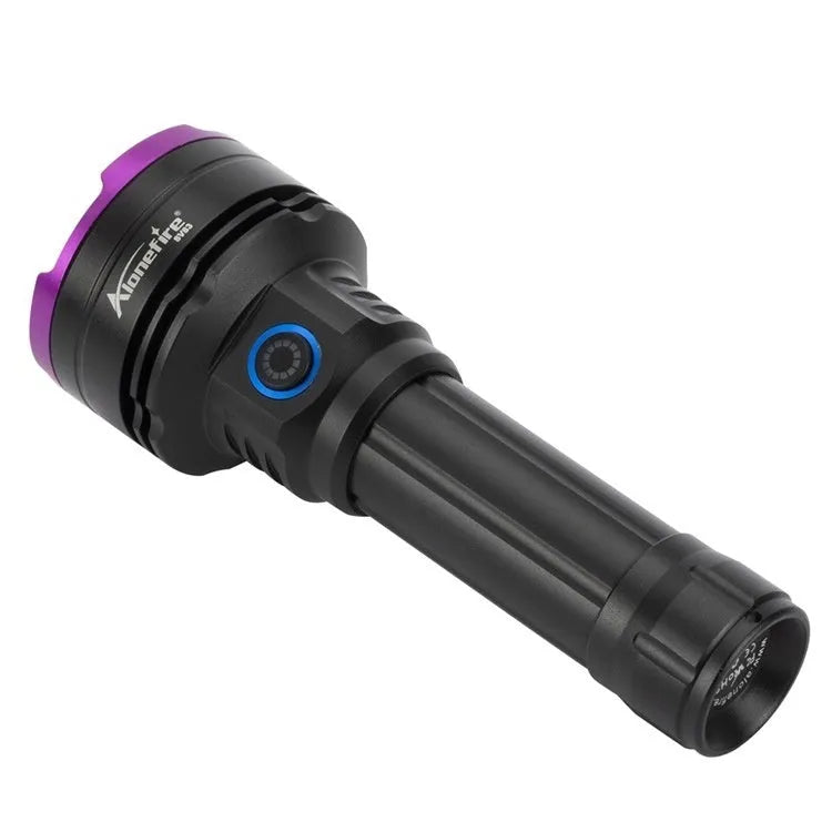 SV83 black light flashlight 30W 365nm UV torch aluminium alloy with battery