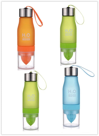 Frosted Plastic Lemon Cup in various colours, BPA-free, 650ml capacity