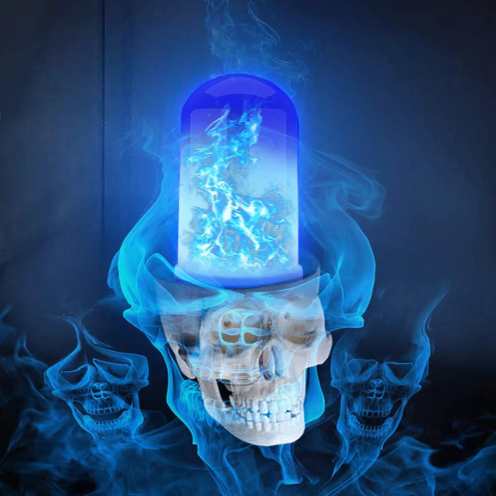 LED Flame Light Bulb with four lighting modes for Christmas and home decor