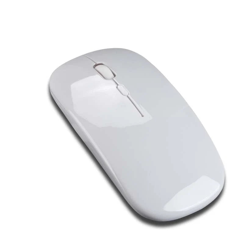 Ergonomic wireless dual-mode mouse with adjustable DPI settings in various colors