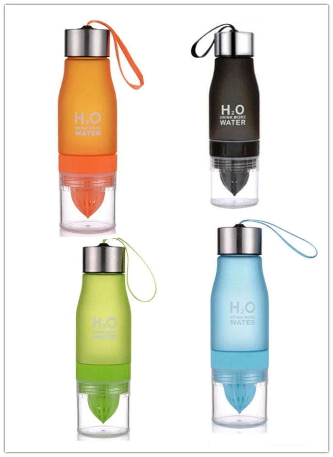 Frosted Plastic Lemon Cup in various colours, BPA-free, 650ml capacity