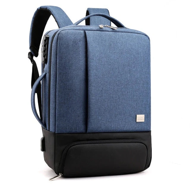15.6 inch anti-theft nylon laptop bag in various colours