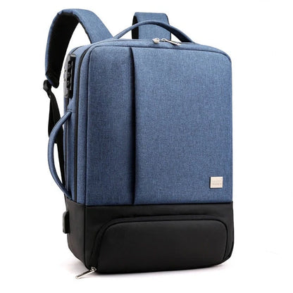 15.6 inch anti-theft nylon laptop bag in various colours