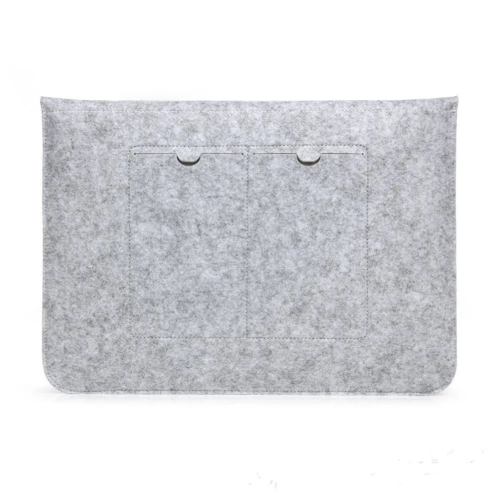 Waterproof laptop shoulder bag for 11 inch tablet with anti-theft compartments in grey
