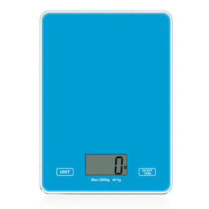 Mini glass platform baking scale with HD LCD display for precise measurements