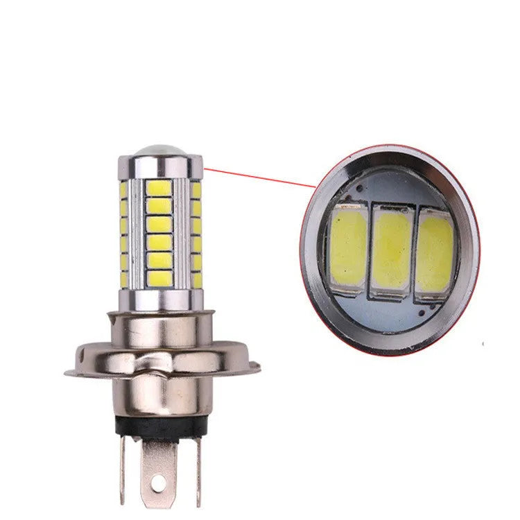 Universal motorcycle LED fog light white 700LM 63x18mm aluminium housing