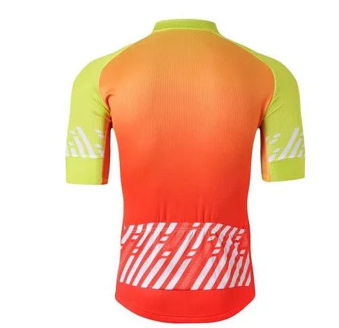 Lustrious ultralight cycling jersey with race-ready design and moisture-wicking fabric
