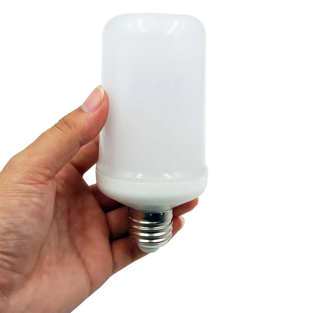 7W flame effect LED decorative bulb with flickering light pattern