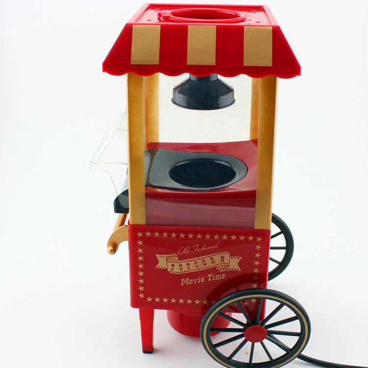 Mini Classic Car Popcorn Machine with hot air technology for oil-free popcorn