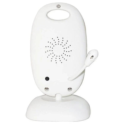 Compact infant wireless video baby monitor with temperature monitoring and night vision