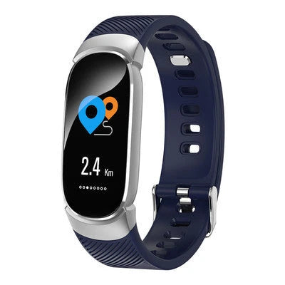 Versatile smart sports bracelet with vibrant display, heart rate monitoring, and advanced fitness tracking features