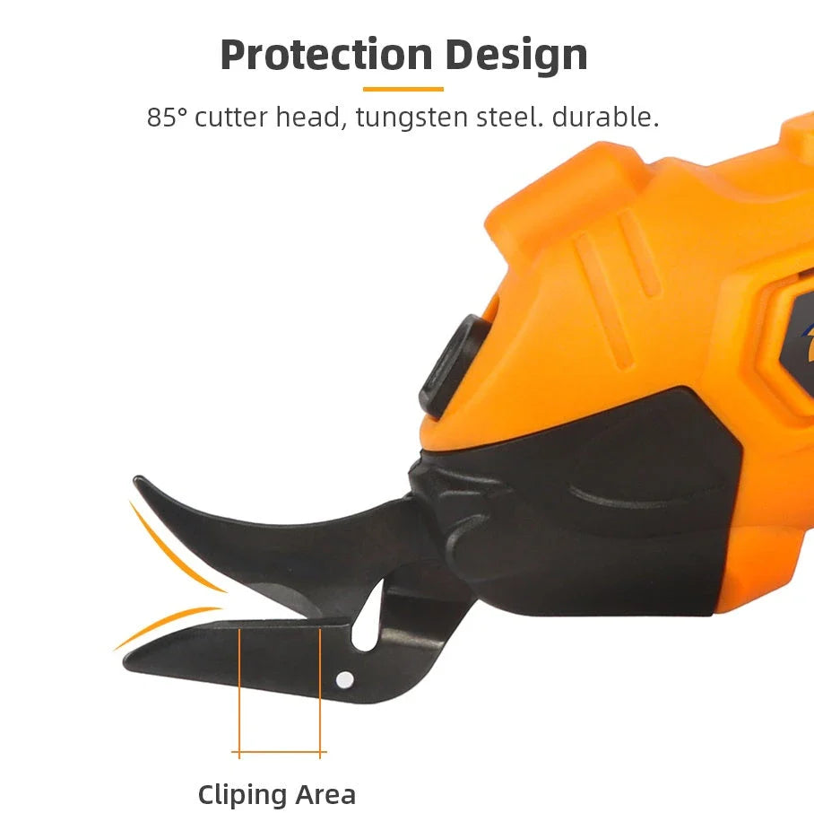 Electric Scissors Cloth Artifact with tungsten steel cutter head for precise cutting