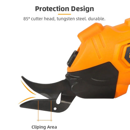 Electric Scissors Cloth Artifact with tungsten steel cutter head for precise cutting