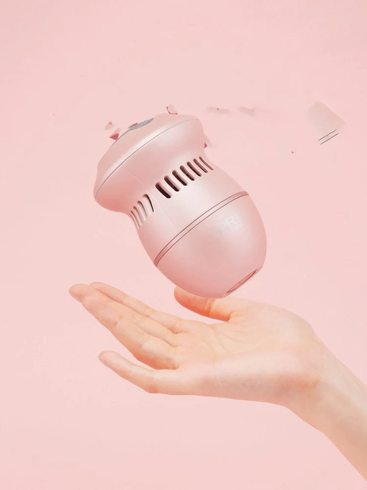 USB rechargeable electric foot file with diamond grinders for smooth feet