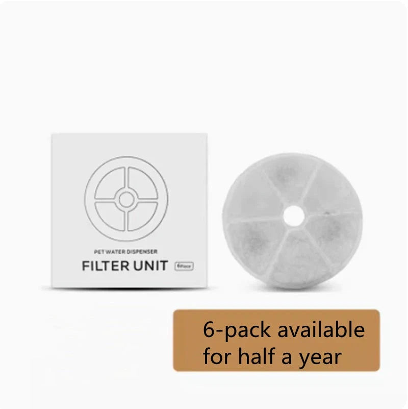 A 3L automatic USB-powered pet water fountain with 360-degree circulating filtration, designed to keep your cat or dog's water fresh and clean.