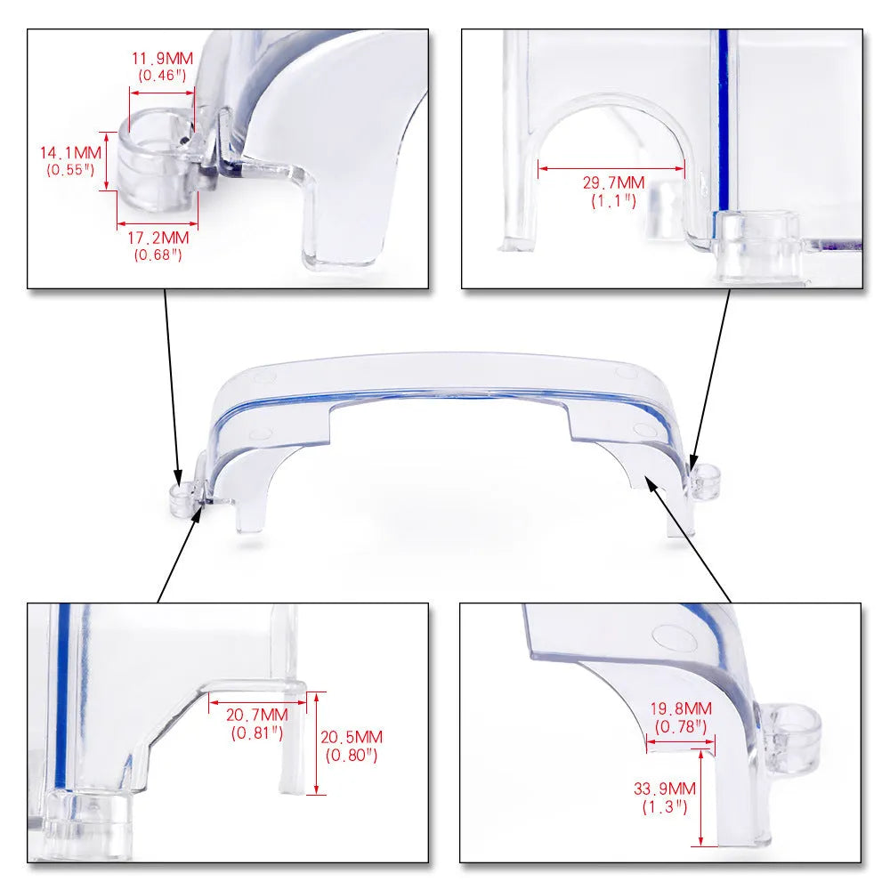 Transparent plastic car gear cover for Lexus and Toyota JZ chassis vehicles