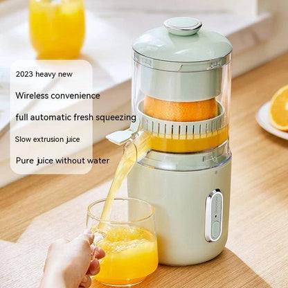 Cordless Electric Citrus Juicer with USB Charging, Portable Fruit and Vegetable Juicer for Healthy Drinks, Cocktails, Marinades, and More