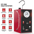 Red 12V diagnostic smoke leak detector for automotive EVAP systems and pipelines