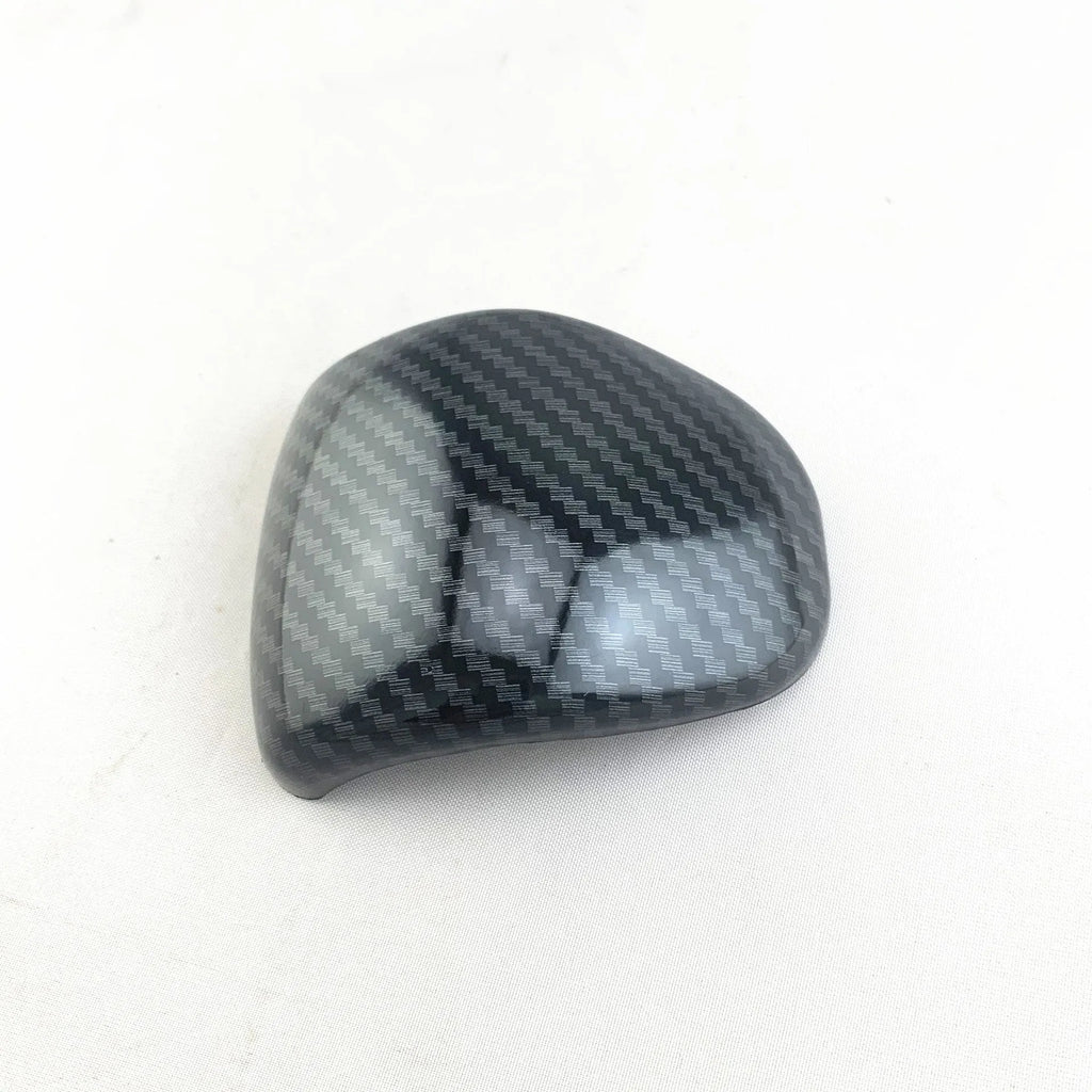 Carbon fibre pattern gear shift cover for car interior centre console