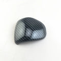 Carbon fibre pattern gear shift cover for car interior centre console