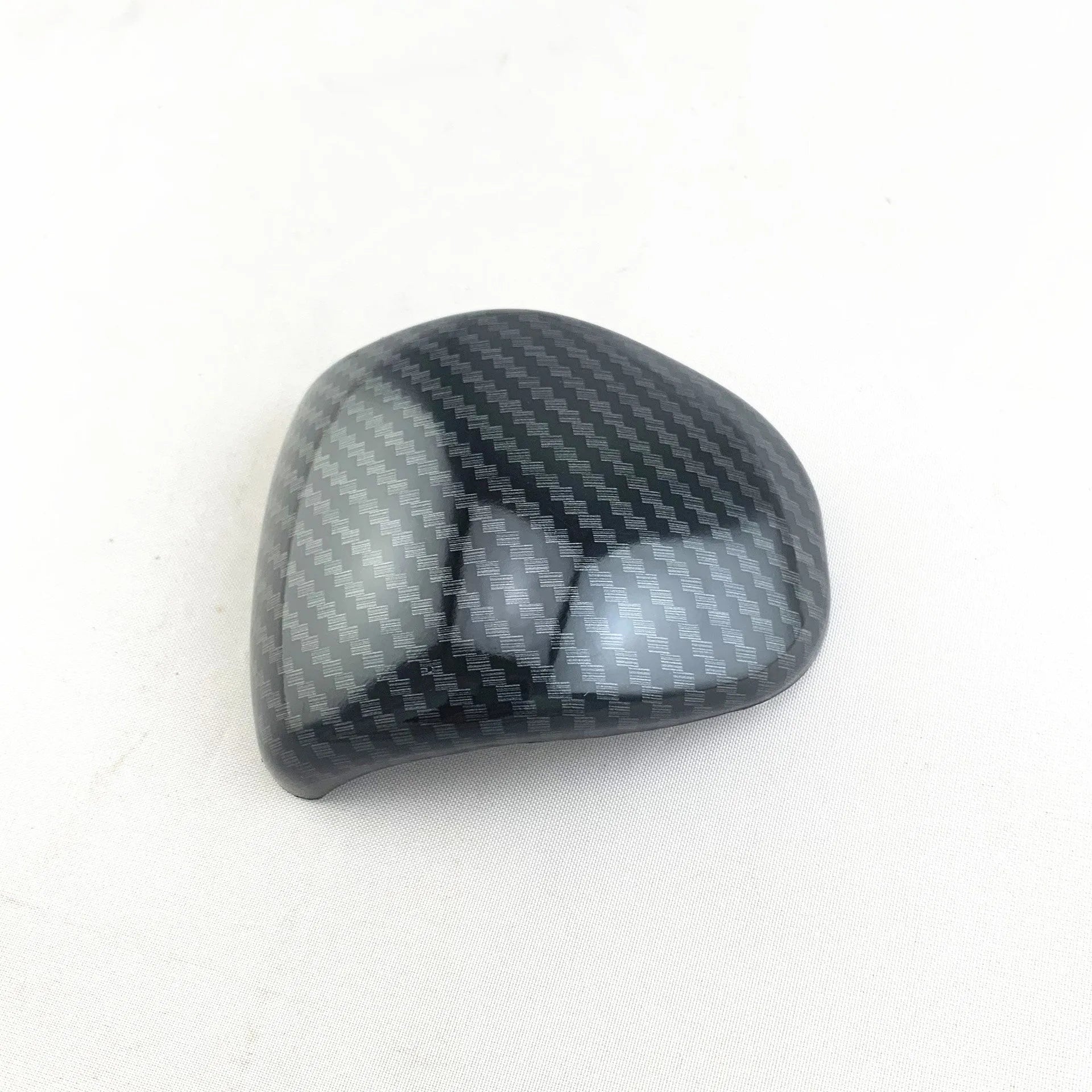 Carbon fibre pattern gear shift cover for car interior centre console