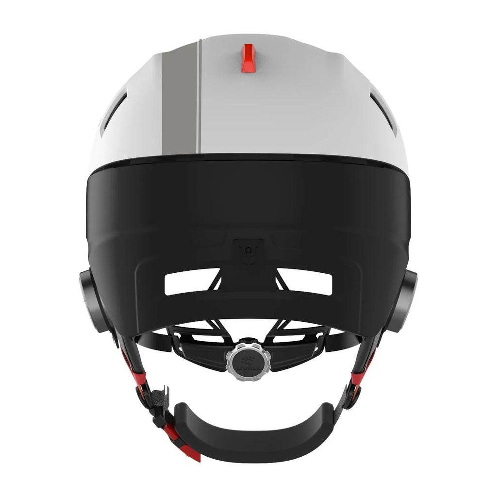 Smart ski helmet in Graphite Black with 15 air vents and Bluetooth features for winter sports