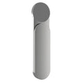 Silver aluminium alloy foldable magnetic dual screen extension bracket holding a mobile phone.