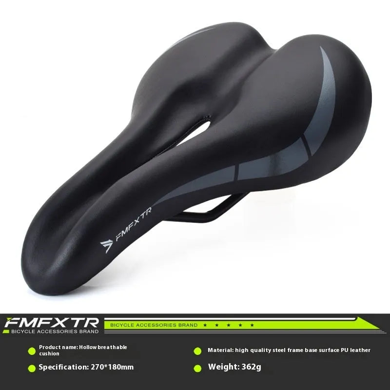 Bicycle seat cushion in 3147 hollow cushion colour, measuring 270mm by 180mm.