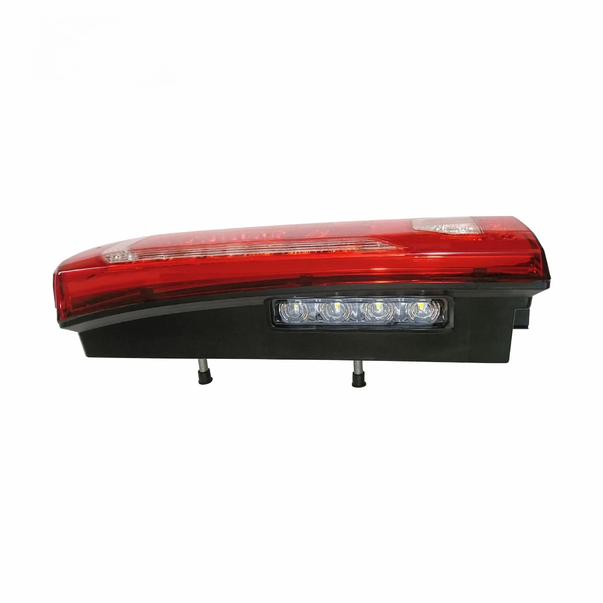 Mercedes-Benz MP4 MP5 heavy truck LED running water rear lamp assembly with white reverse light.