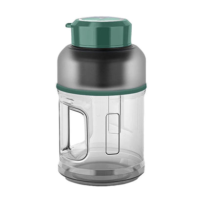 1500ml portable blender cup in various colors, featuring high-speed blending and durable TRITAN material