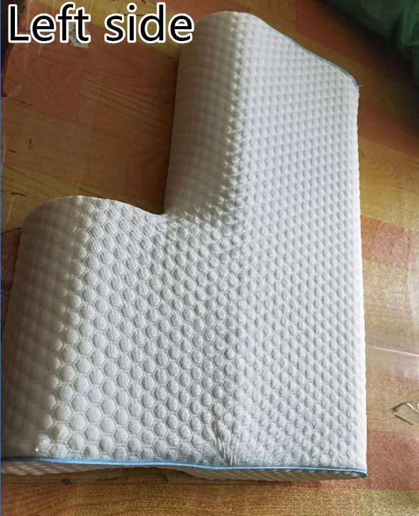 Premium couple memory foam pillow for cervical support and comfortable sleep