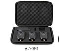 Wireless fishing electronic bite alarm with ABS plastic housing for multi-rod monitoring