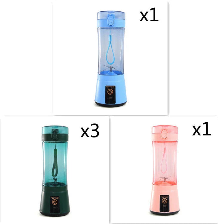 Rechargeable USB Smoothie Blender with Automatic Safety Features for Convenient, Portable Blending