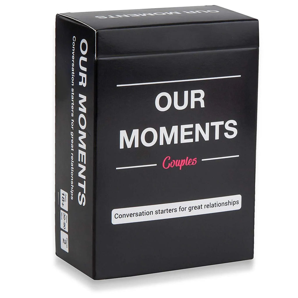 Black Our Time Lovers Edition couples communication card set with coated paper.