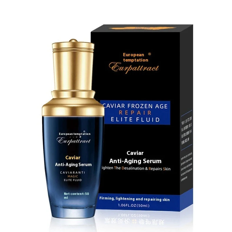 50ml Caviar Aged Face Cream jar with European roe caviar frozen age essence for multi-action skincare