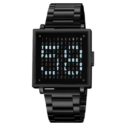 A rugged, military-style digital sports watch with a water-resistant casing, LED backlight, and various color options