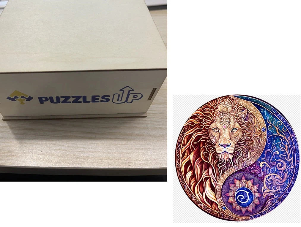 Animal Puzzle Puzzlesup A3 Size With The Box - Detailed wooden puzzle for creative minds