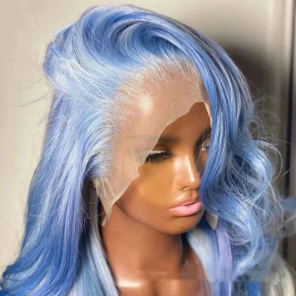 Stylish Body Wave Human Hair Lace Front Wig for a natural look