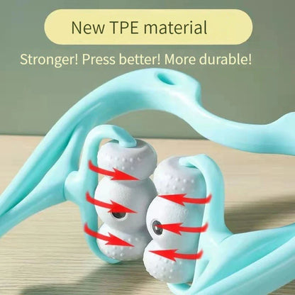 Deep tissue neck massager with 96 pressure points for pain relief