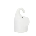 White DOMI elephant-shaped cordless silicone night light on a surface.