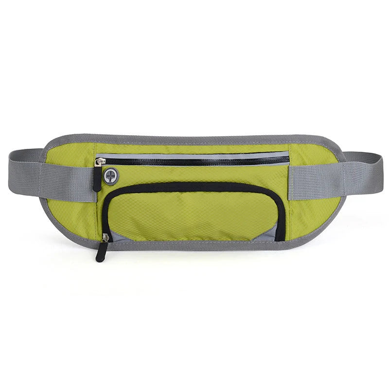 Multifunctional running waist bag sports belt in various colours, adjustable and waterproof