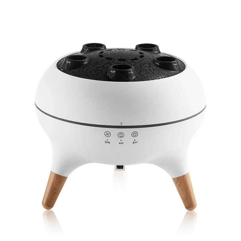 Jellyfish Ultrasonic Air Humidifier in white with remote control