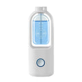 Elegant white columnar home aromatherapy diffuser with 45ML capacity, USB cable, and wall bracket